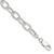 Sterling Silver Open Link Cable 8.50mm Bracelet