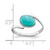 Sterling Silver Oval Amazonite Ring - QR-EE688492-3918