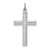 Sterling Silver Platinum-plated Cross Charm - QC-65526485-6165