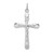 Sterling Silver Platinum-plated INRI Crucifix Pendant - QC-22FB9F6F-3670