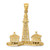 14K 3D SANIBEL ISLAND Lighthouse Charm - K8-2C7092E0-3910