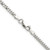 Sterling Silver Polished 2.9mm Domed Curb Chain - QD-29AB30B2-7818