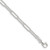 Sterling Silver Polished 3.5mm Paperclip Chain - QP-566E03A0-1172