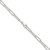 Sterling Silver Polished 3.5mm Paperclip Chain - QP-AFE53A54-1382