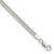 Sterling Silver Polished 3.9mm Double Diamond-cut Curb Chain - QD-C09ACBA5-9374