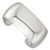 Sterling Silver Polished 30mm Domed Cuff Bangle