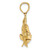 14K 3-D Snook Fish Charm - K7-AD3FA433-7269
