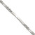 Sterling Silver Polished 4.7mm Fancy Link 7.5 inch ID Bracelet