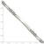 Sterling Silver Polished 4.7mm Fancy Link 7.5 inch ID Bracelet