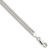 Sterling Silver Polished 4.8mm Double Diamond-cut Curb Chain - QD-08568EA7-1152