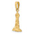 14k 3D St. Augustine Lighthouse Pendant