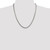Sterling Silver Polished 5.1mm Double Oval Flat Chain - QD-FA2871BA-4242
