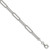 Sterling Silver Polished 5.5mm Paperclip Chain - QP-57B3874F-5487