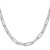 Sterling Silver Polished 5.5mm Paperclip Chain - QP-E6B5B6FC-6397