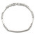 Sterling Silver Polished 6.5mm Fancy Link 7.75 inch ID Bracelet