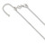 Sterling Silver Polished Adjustable Necklace - QG-ABB4304E-4198