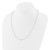 Sterling Silver Polished Adjustable Necklace - QG-ABB4304E-4198