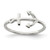 Sterling Silver Polished Anchor Ring - QR-44ACAD9D-8579