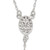 Sterling Silver Polished and Beaded Rosary 24 inch Necklace - QH-3D8152F8-7691