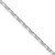 Sterling Silver Polished and D/C 2mm Mariner Link Chain - QM-8D67A363-7084