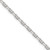 Sterling Silver Polished and D/C 3mm Mariner Link Chain - QM-E1B89087-9664