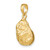 14K 3-D Textured Oyster Shell Charm - K7-8B5B82C3-2976