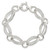 Sterling Silver Polished And Textured Link Bracelet - QG-0C231CEC-7467