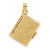 14K 3-D w/ Moveable Pages Prayer Of Jabez Book Charm