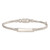 Sterling Silver Polished Childrens ID Curb Link 5in Plus 1in Ext. Bracelet