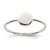 Sterling Silver Polished Circle Ring - QR-BBD88D4C-2624