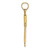 14K 3-D Weeding Garden Tool Charm