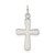 Sterling Silver Polished Cross Charm - QC-ECFBFE5B-7978