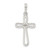 Sterling Silver Polished Cross Pendant - QC-1CFAE050-5745