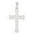 Sterling Silver Polished Cross Pendant - QC-40492711-3543