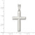 Sterling Silver Polished Cross Pendant - QC-938473DE-1089