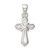 Sterling Silver Polished Cross Pendant - QC-D8544FCB-8333