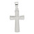 Sterling Silver Polished Cross Pendant - QC-F4AE2BBD-7647