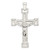 Sterling Silver Polished Crucifix Pendant - QC-09F68AC3-2480