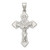 Sterling Silver Polished Crucifix Pendant - QC-3F72DED3-9876