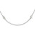 Sterling Silver Polished CZ 6 Station with 2in ext Necklace - QG-59CD78DF-3015