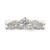 Sterling Silver Polished CZ Wedding Ring Set - QR-BDC47A8C-6092