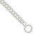 Sterling Silver Polished Double Link 7in Charm Bracelet