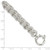 Sterling Silver Polished Fancy Link Bracelet - QG-B58D189B-7610
