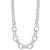 Sterling Silver Polished Fancy Link Necklace - QG-61CDC2CD-7404