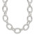 Sterling Silver Polished Fancy Link Necklace - QG-A55F843E-7409