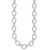Sterling Silver Polished Fancy Link Necklace - QG-A55F843E-7409