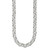 Sterling Silver Polished Fancy Link Necklace - QG-C5CA77F9-8100