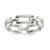 Sterling Silver Polished Fancy Link Ring - QR-2426008D-6229