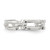 Sterling Silver Polished Fancy Link Ring - QR-EA9CD884-9823