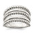 Sterling Silver Polished Fancy Ring - QR-508A803E-7587